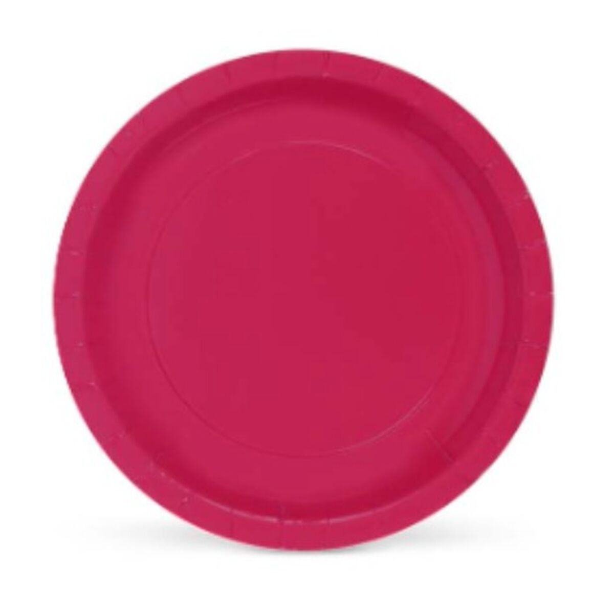 Tallriksset Algon Rund Bordeaux Papp Engångsanvändning 10 antal 20 x 20 x 1,5 cm