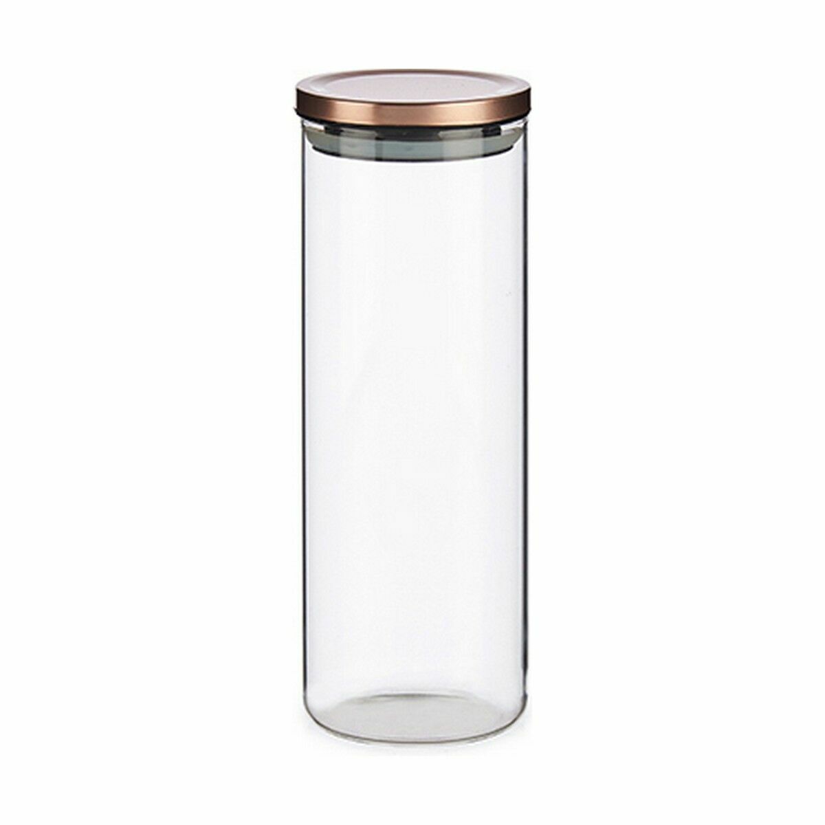 Burk Hermetisk stängning Koppar Silikon Stål 1,7 L 10,2 x 28 x 10,2 cm (12 antal) - 2