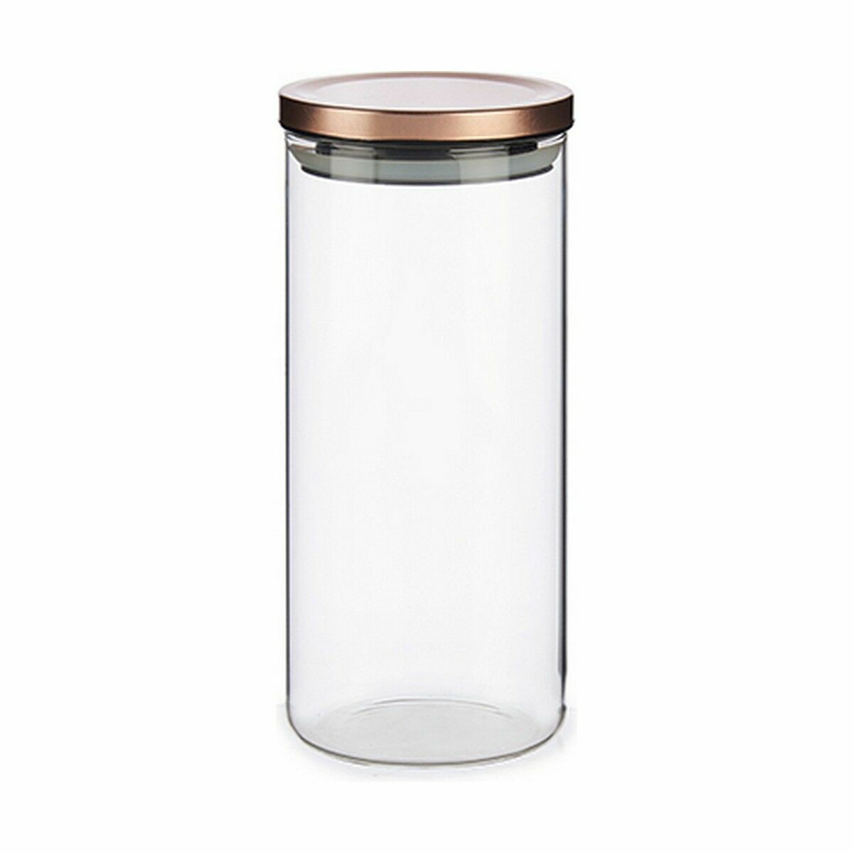 Burk Hermetisk stängning Koppar Silikon Stål 1,38 L 10,2 x 22,8 x 10,2 cm (12 antal) - 2