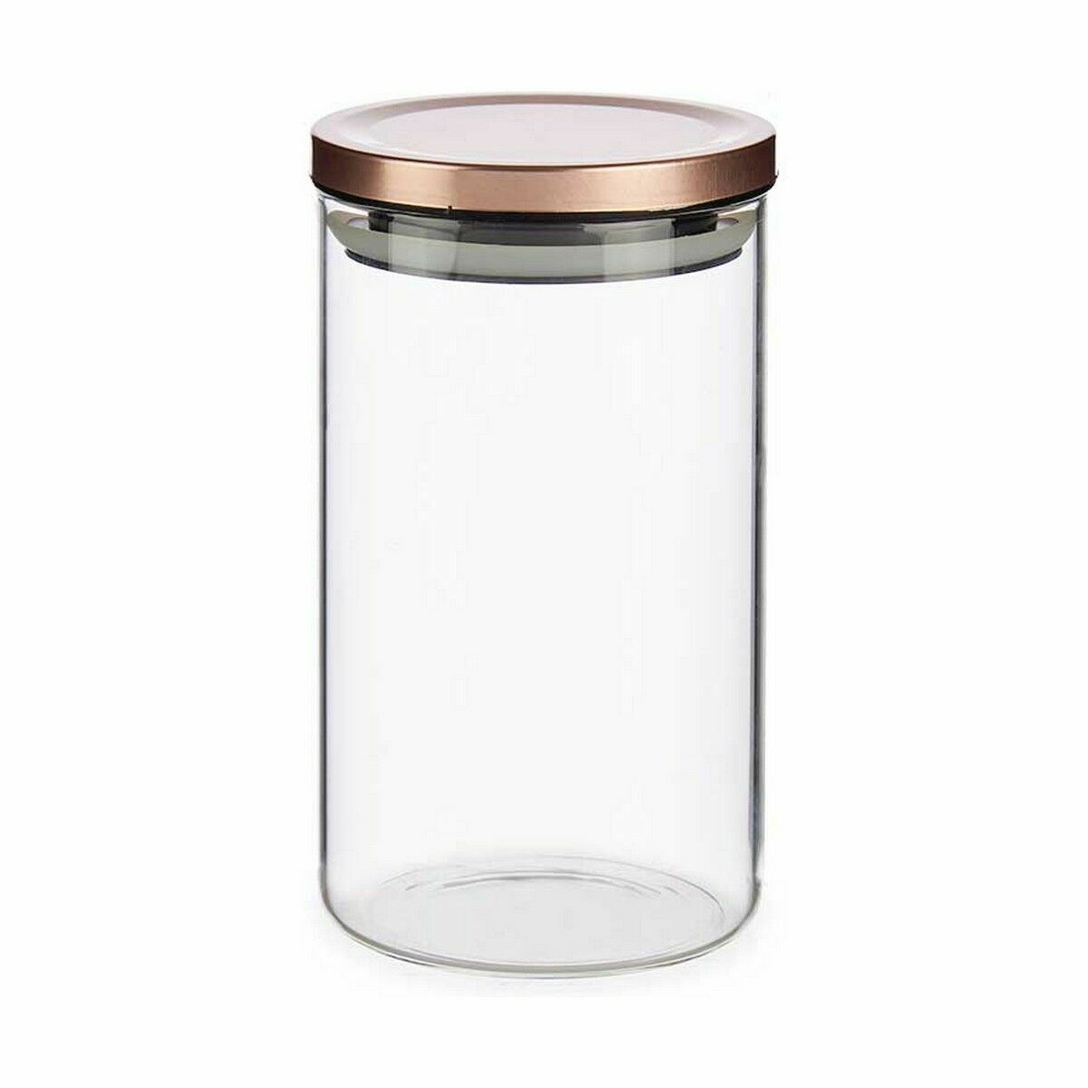 Burk Hermetisk stängning Koppar Metall 1 L 10,2 x 18 x 10,2 cm (12 antal) - 2