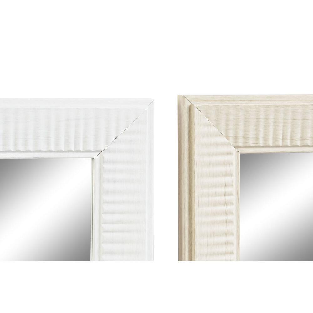 Väggspegel DKD Home Decor 36 x 2 x 126 cm Glas Naturell Grå Brun Vit polystyren (4 Delar) - 5