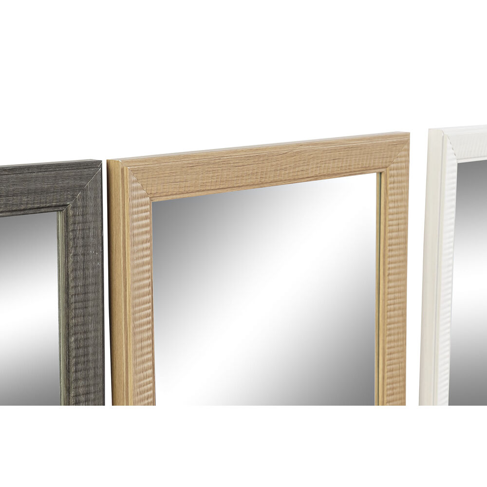 Väggspegel DKD Home Decor 36 x 2 x 126 cm Glas Naturell Grå Brun Vit polystyren (4 Delar) - 2