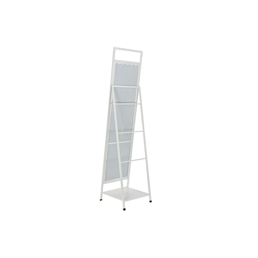 Fristående spegel DKD Home Decor Vit Metall Speglar Rektangulär 30 x 40 cm 39 x 40 x 160 cm - 3