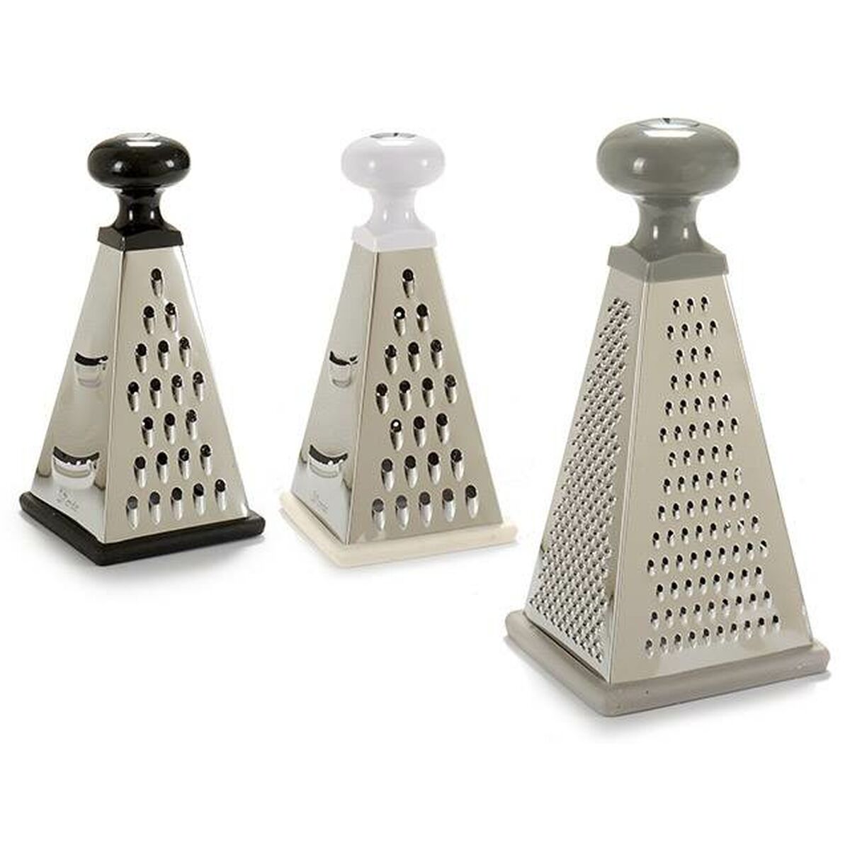 Rivjärn Multipel kortläsare Triangulär Rostfritt stål 9,5 x 20 x 9,5 cm (24 antal) - 2