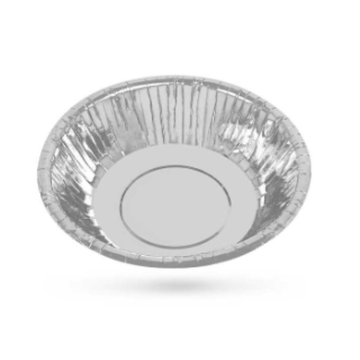 Tallriksset Algon Silvrig Papp Engångsanvändning 450 ml 6 antal