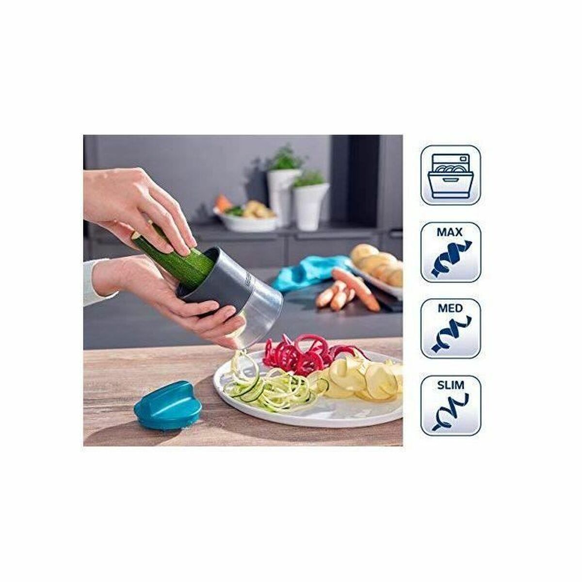 Rivjärn Leifheit 03221 Rostfritt stål Plast - 2