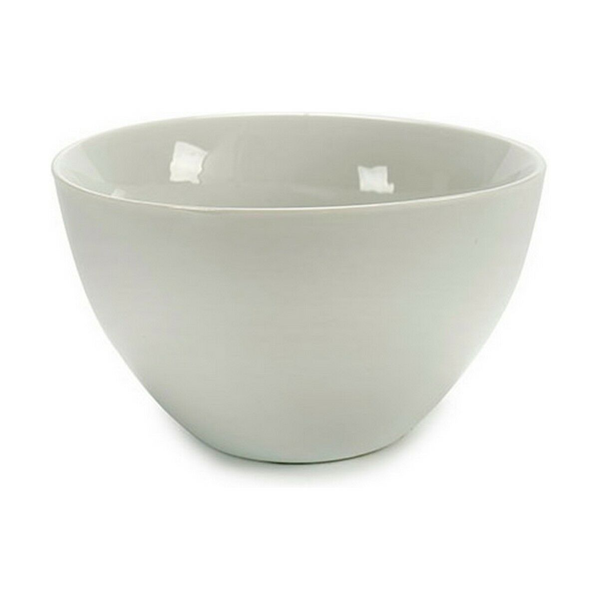 Skål 13 x 7,2 x 13 cm Porslin Vit 600 ml (6 antal) - 2