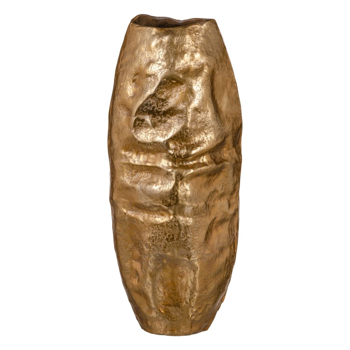 Vas 24 x 19 x 54,5 cm Gyllene Aluminium