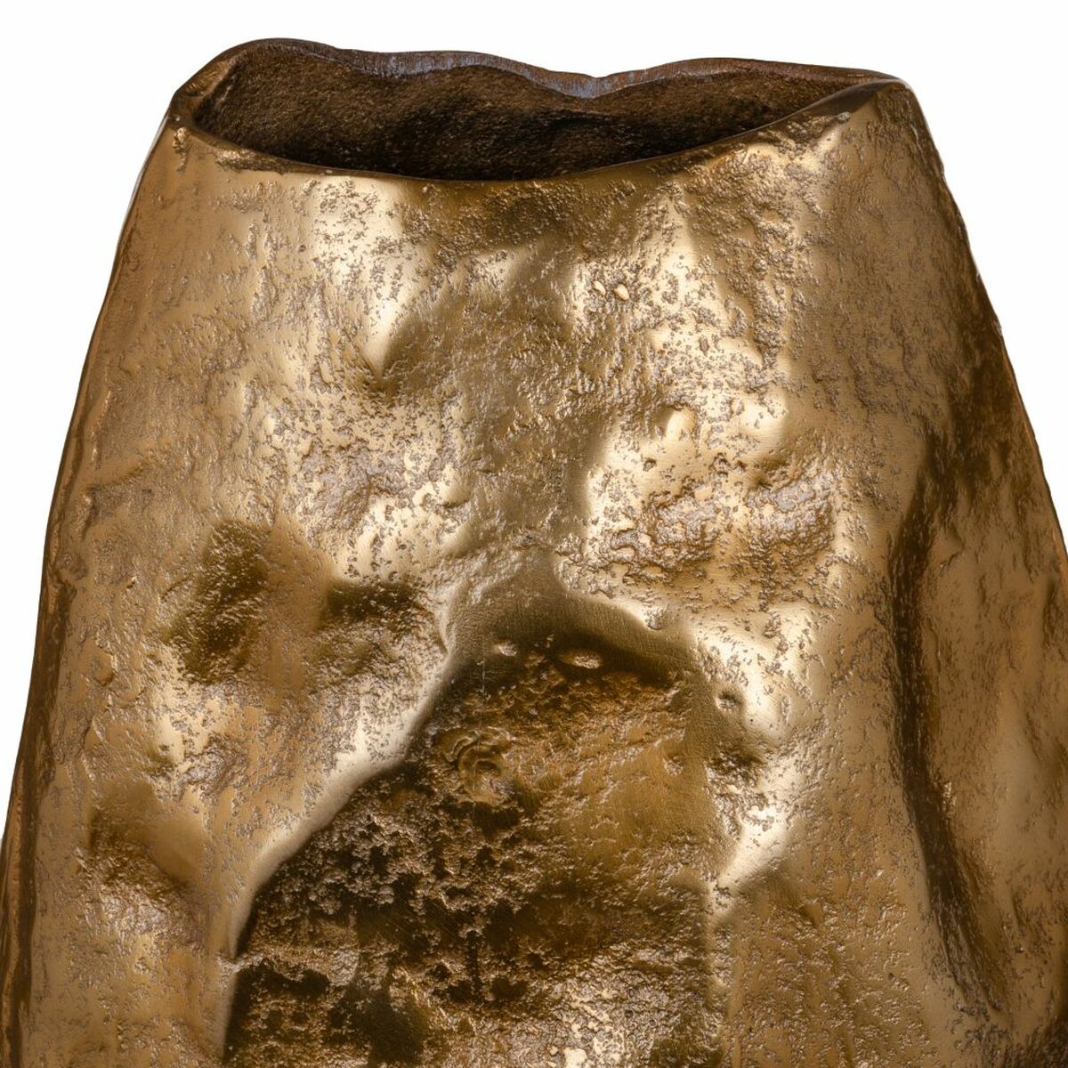 Vas 24 x 19 x 54,5 cm Gyllene Aluminium - 3