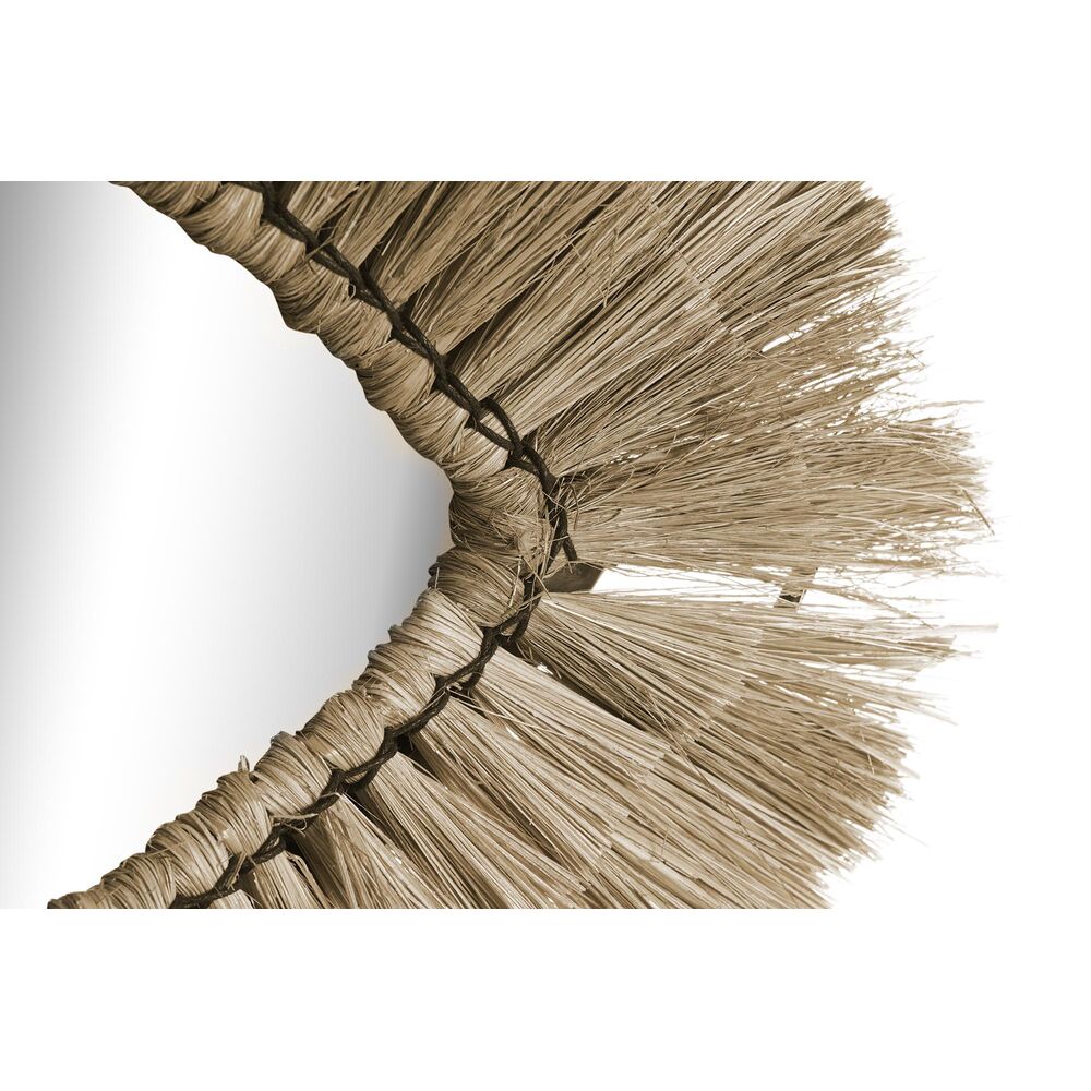 Väggspegel DKD Home Decor Glas Naturell Jute (54 x 3 x 34 cm) - 3