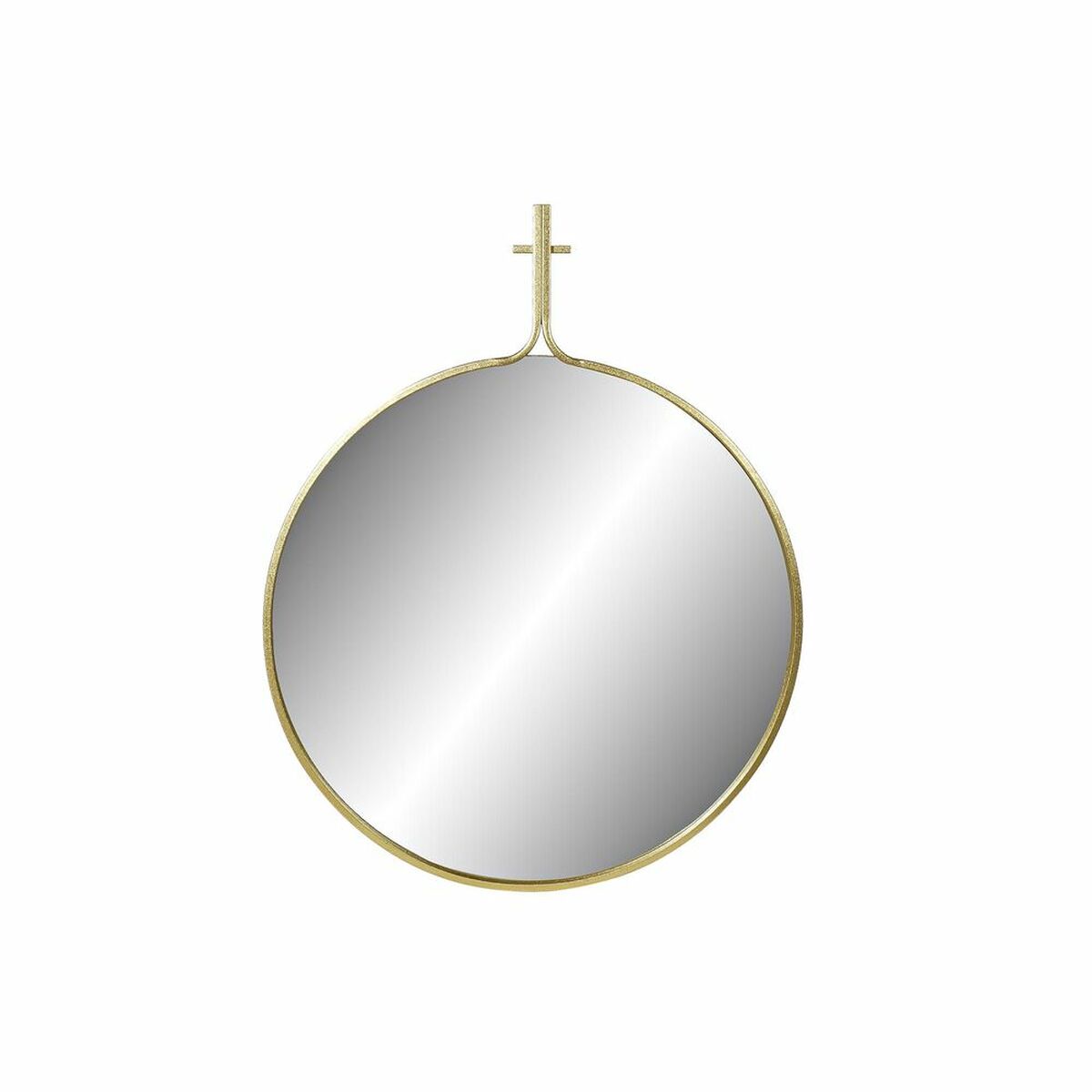 Väggspegel DKD Home Decor Speglar Gyllene Metall (72 x 2 x 91,5 cm) - 4
