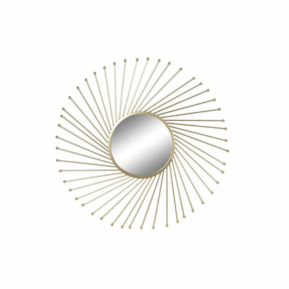 Väggspegel DKD Home Decor Gyllene Metall Glas 84 x 2,5 x 84 cm - 4