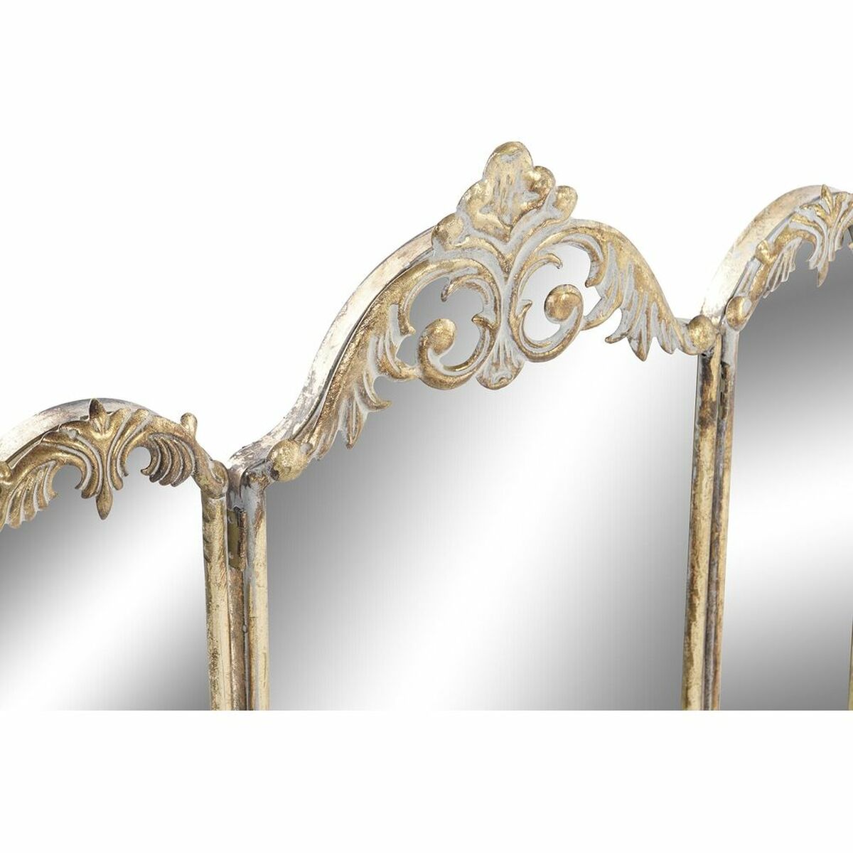 Väggspegel DKD Home Decor 43 x 2 x 35 cm Gyllene Metall Romantisk - 6