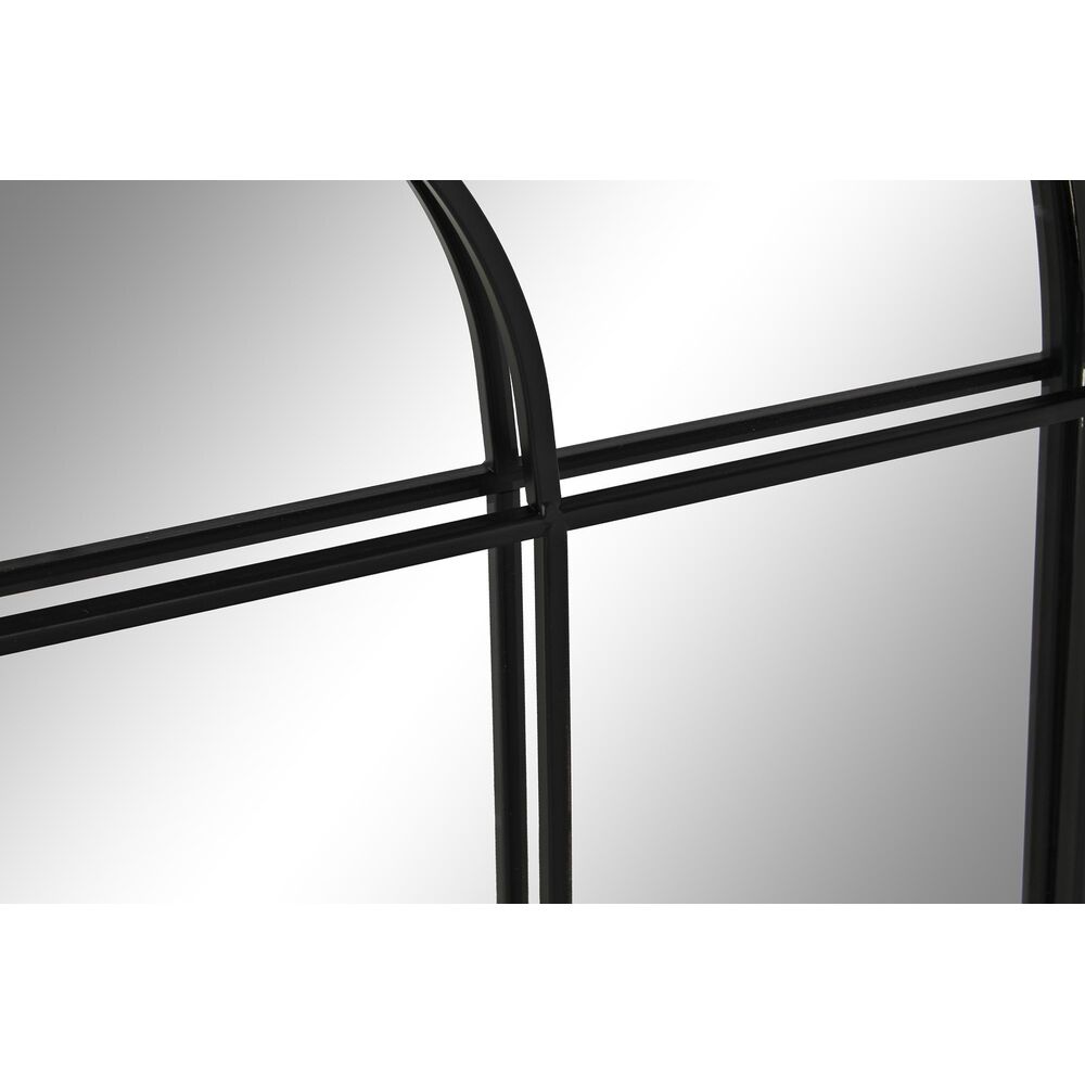Väggspegel DKD Home Decor Svart Glas Järn Speglar Fönster 70 x 2,5 x 120 cm 70 x 1,8 x 120 cm - 3