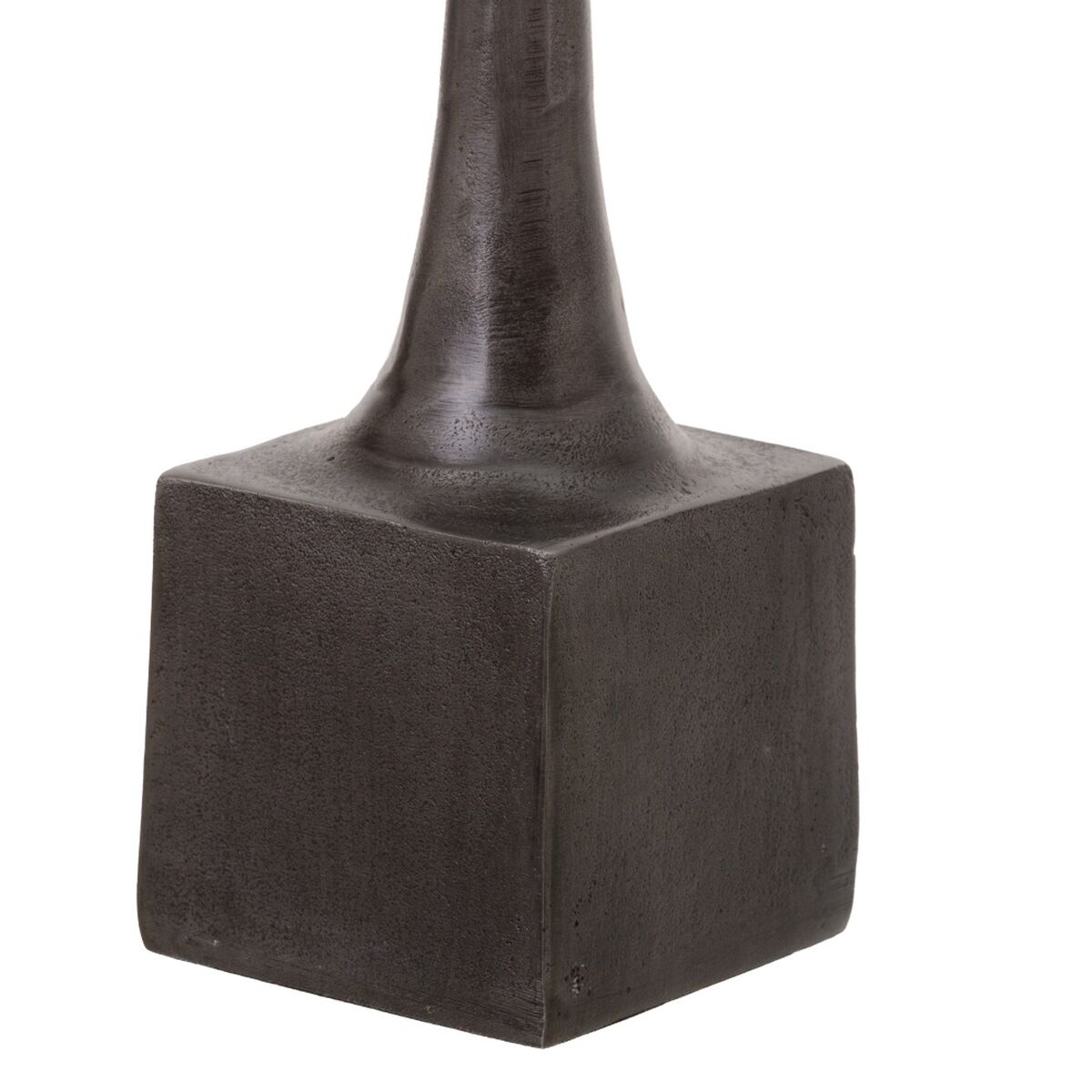 Ljusstakar 12 x 12 x 41,5 cm Grå Aluminium - 2
