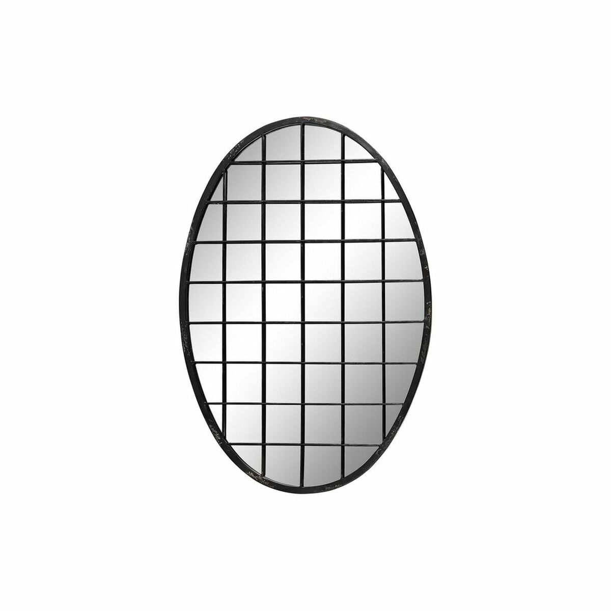 Väggspegel DKD Home Decor Svart Metall (47,5 x 2,3 x 70 cm) - 4