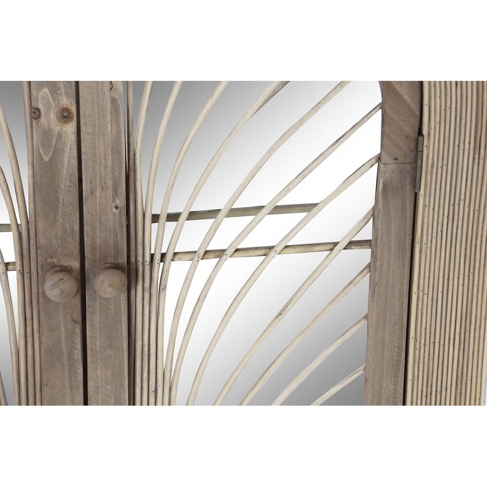 Väggspegel DKD Home Decor Naturell Brun Rattan (61 x 4 x 84 cm) (61 x 5 x 85 cm) - 4
