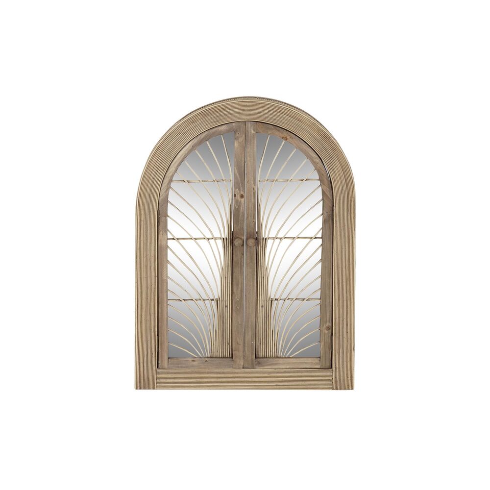 Väggspegel DKD Home Decor Naturell Brun Rattan (61 x 4 x 84 cm) (61 x 5 x 85 cm) - 2