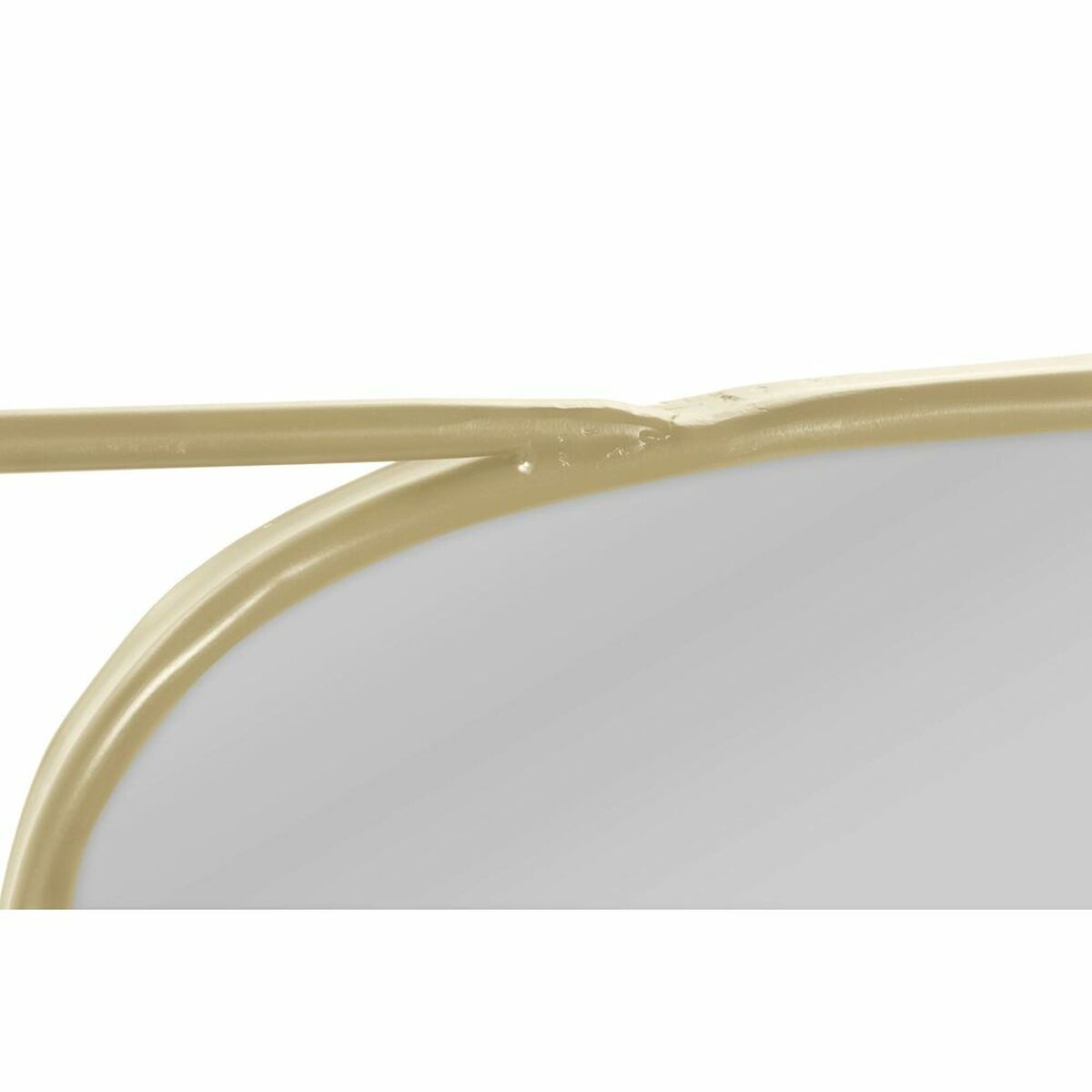 Väggspegel DKD Home Decor Gyllene Metall (118 x 3 x 46 cm) - 5