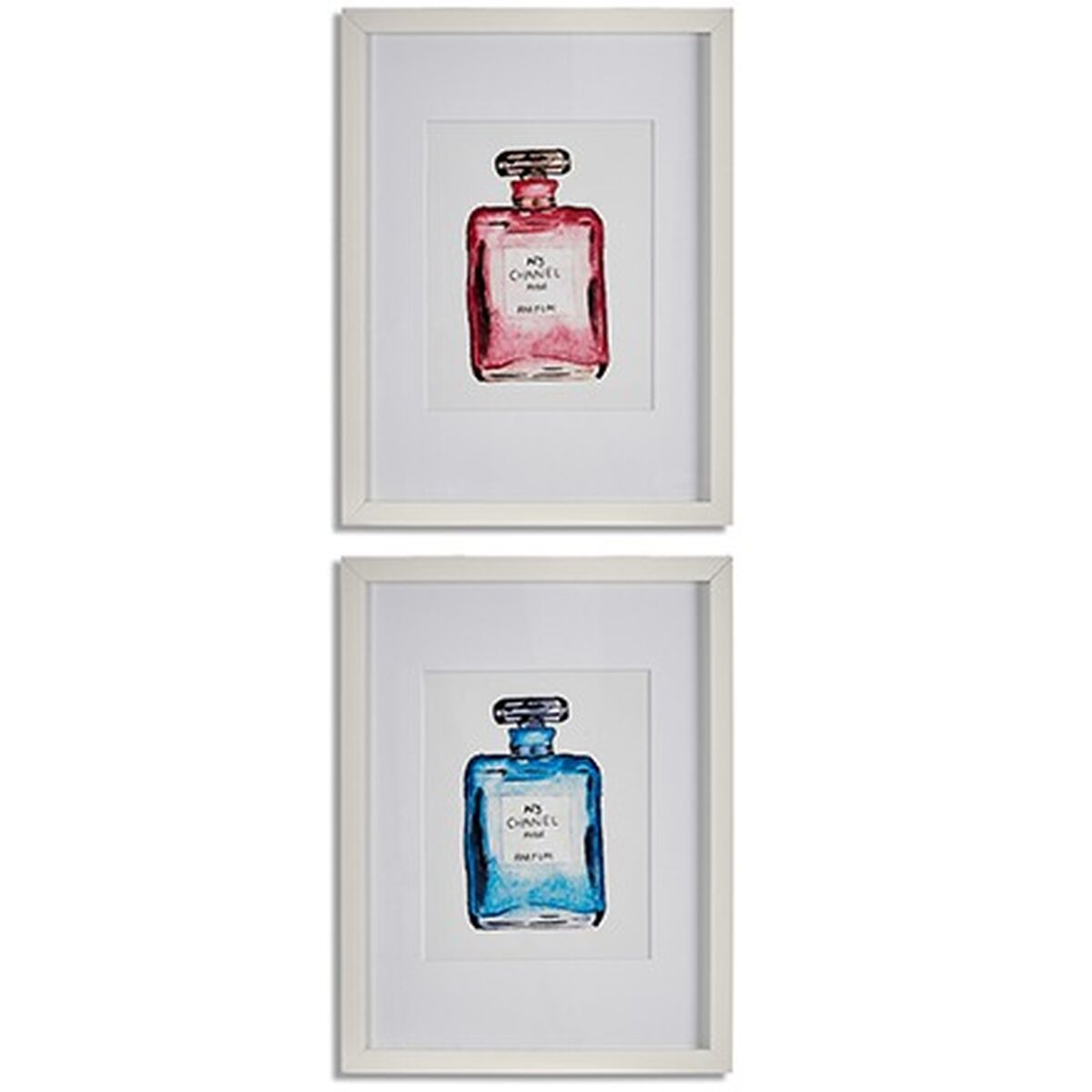 Tavla CH Nº5 Parfym Glas spånskiva 33 x 3 x 43 cm (6 antal) - 2