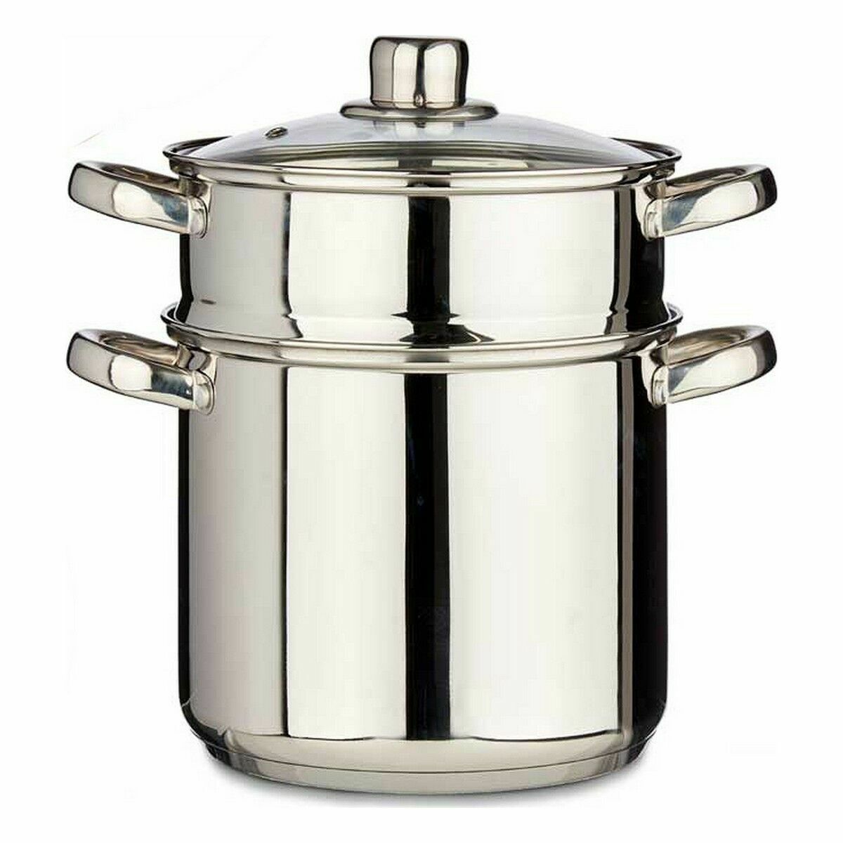 ångare med stekpanna Glas 6 L (2 antal) - 2