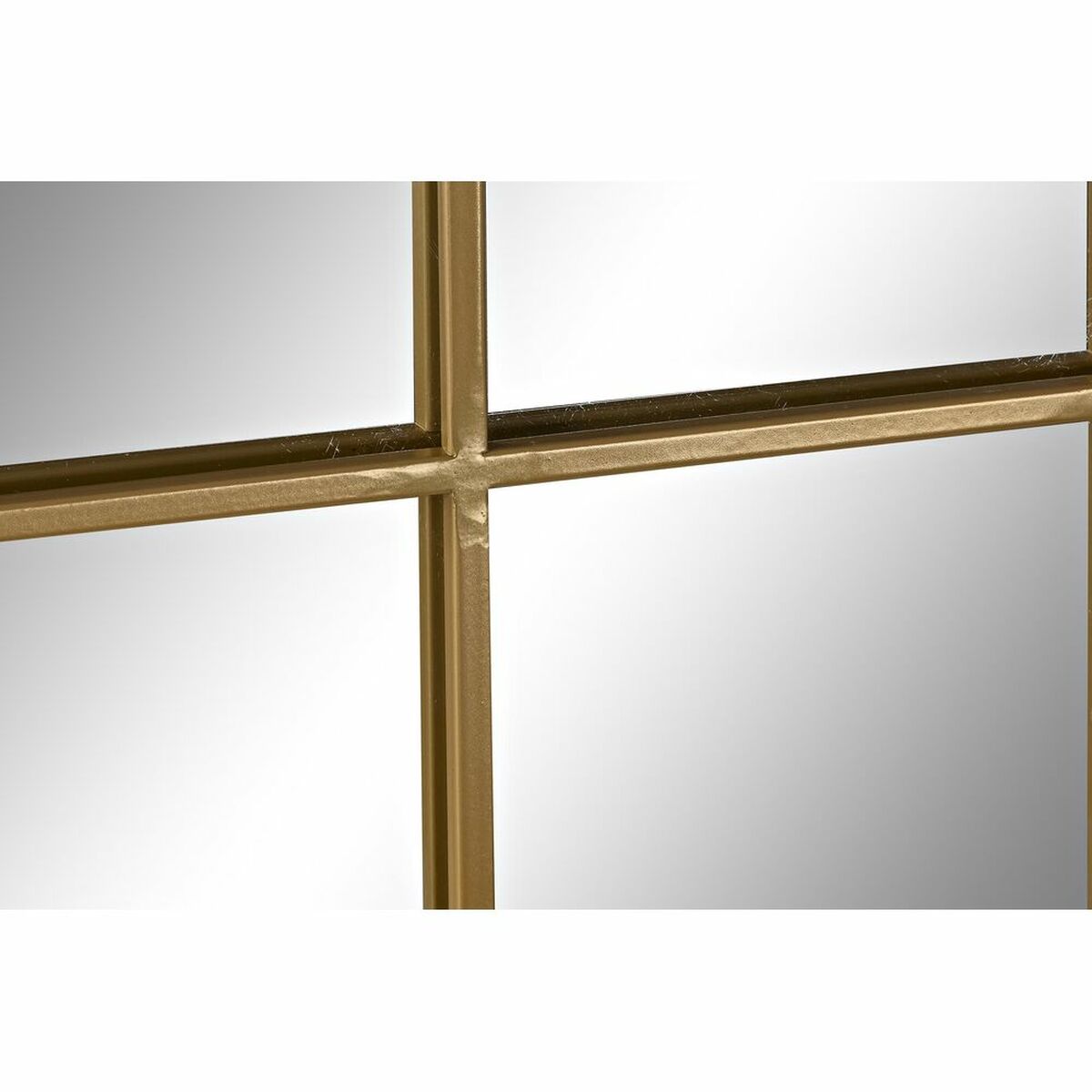 Väggspegel DKD Home Decor Gyllene Glas Järn 90 x 3 x 90 cm - 2