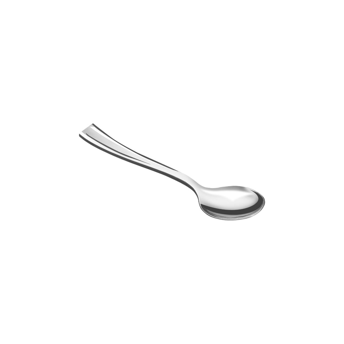Set med skedar Algon Silvrig Återanvändningsbar Efterrätt 10 cm 50 antal