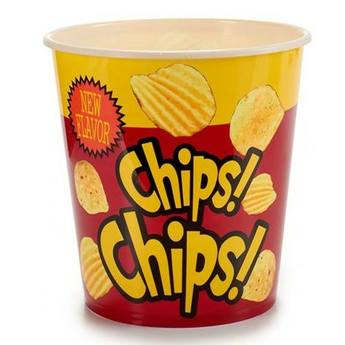 Snacksskål Pommes frites polypropen 2,8 L 18 x 18 x 18 cm (36 antal) - 2