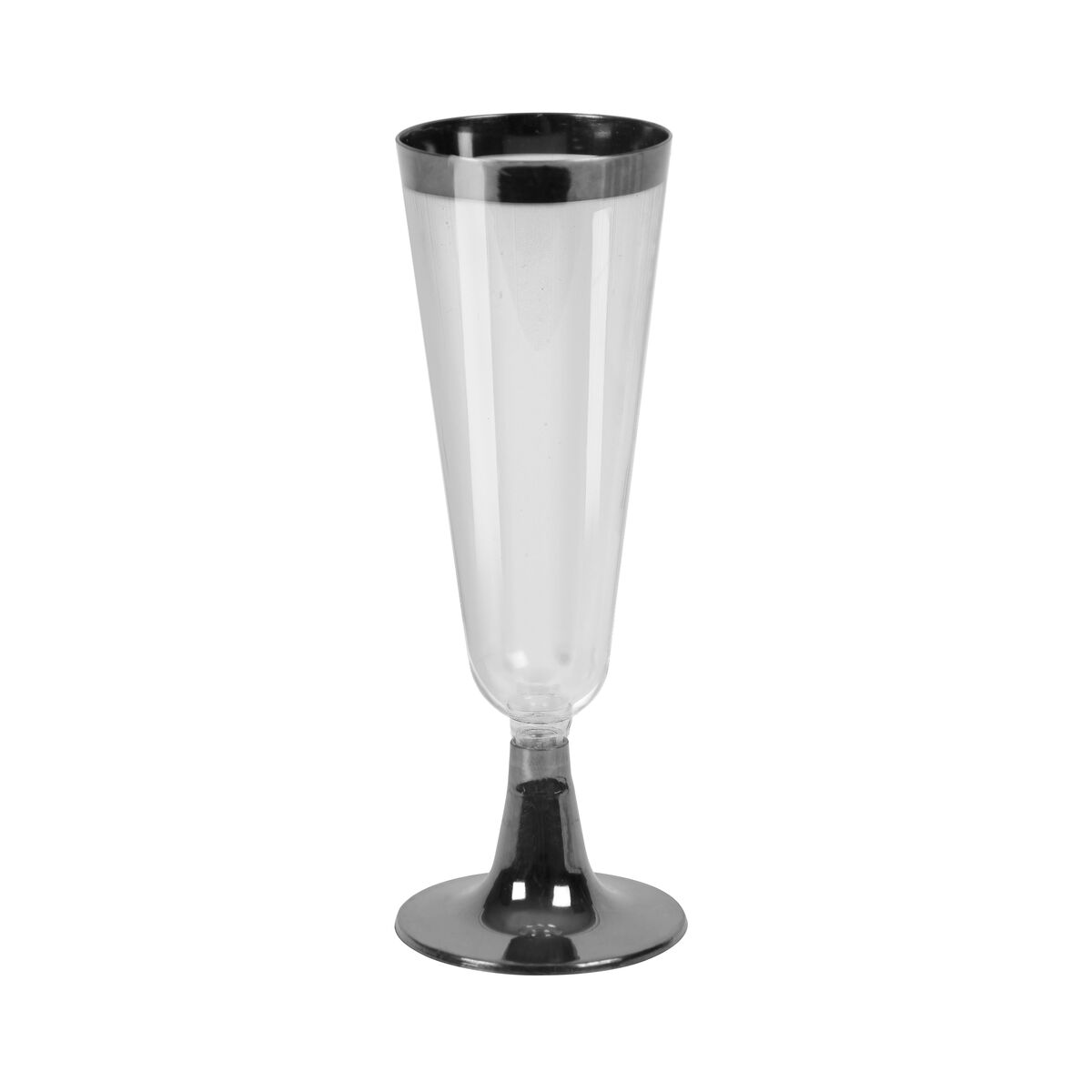 Återanvändbara cava-glas Algon Svart 150 ml 3 antal