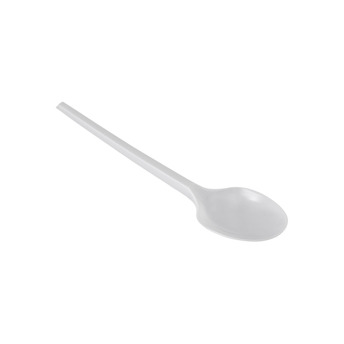 Set med skedar Algon Vit Återanvändningsbar 16,5 cm 25 antal