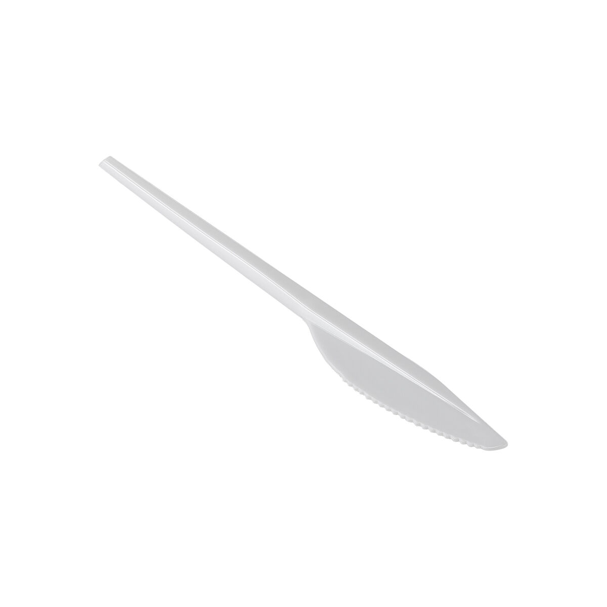 Knivset Algon Vit Återanvändningsbar 16,5 cm 25 antal