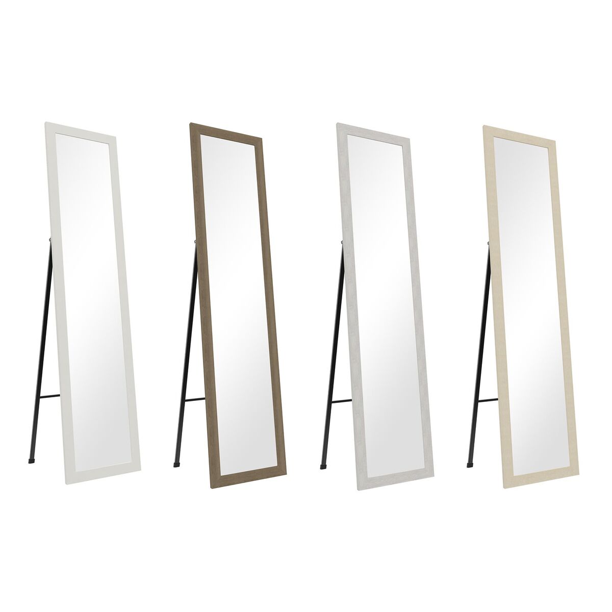Speglar DKD Home Decor 38 x 40 x 158 cm Glas polystyren (4 Delar)