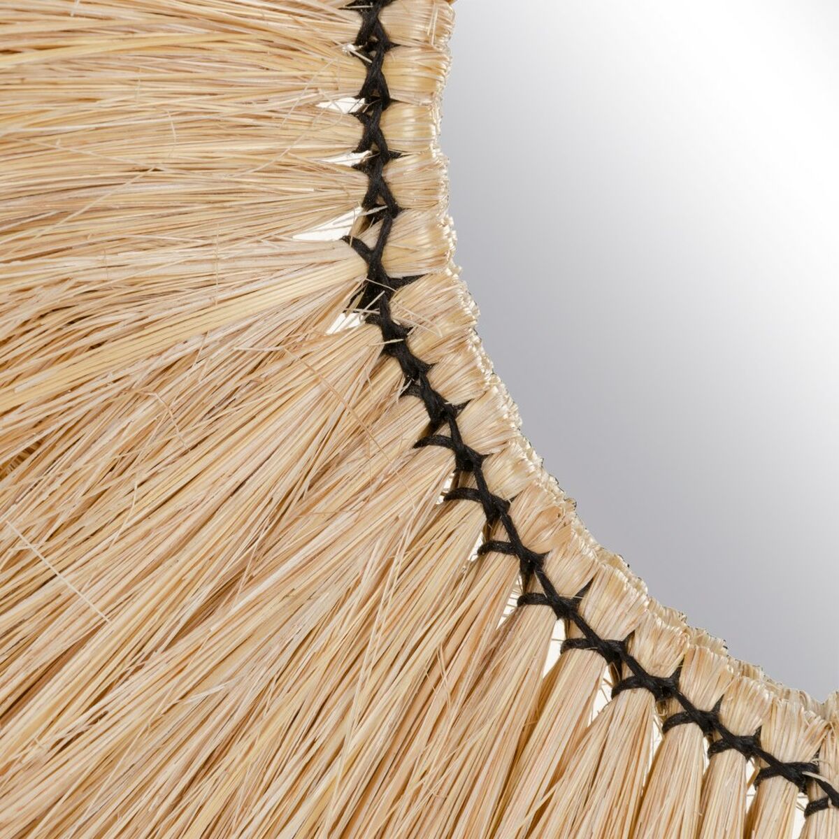 Väggspegel 109 x 49 cm Naturliga fibrer - 4