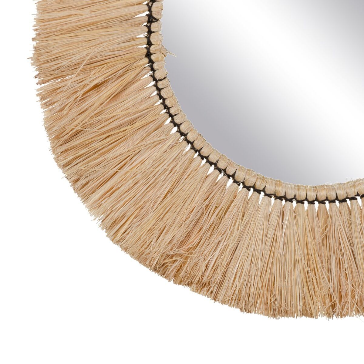 Väggspegel 109 x 49 cm Naturliga fibrer - 3
