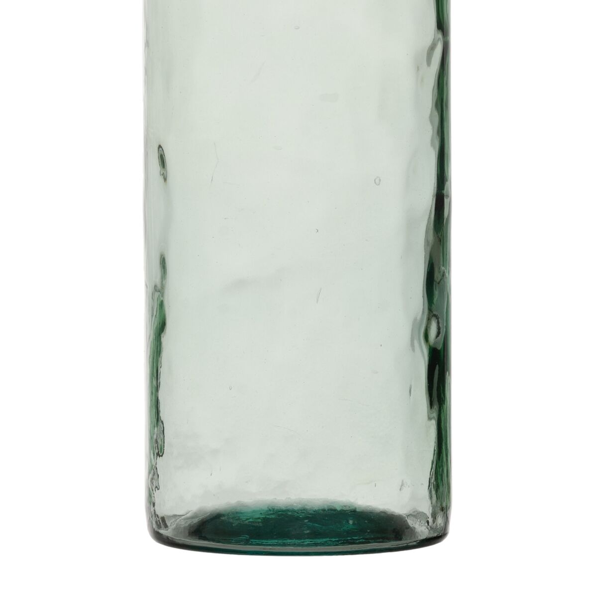 Flaska 18 x 18 x 75 cm återvinningsglas Grön - 2
