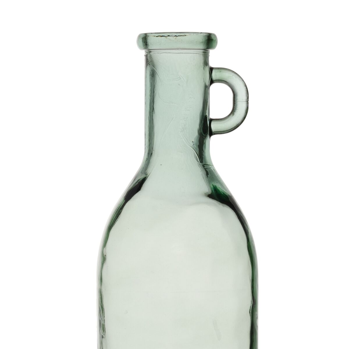 Flaska 18 x 18 x 75 cm återvinningsglas Grön - 4