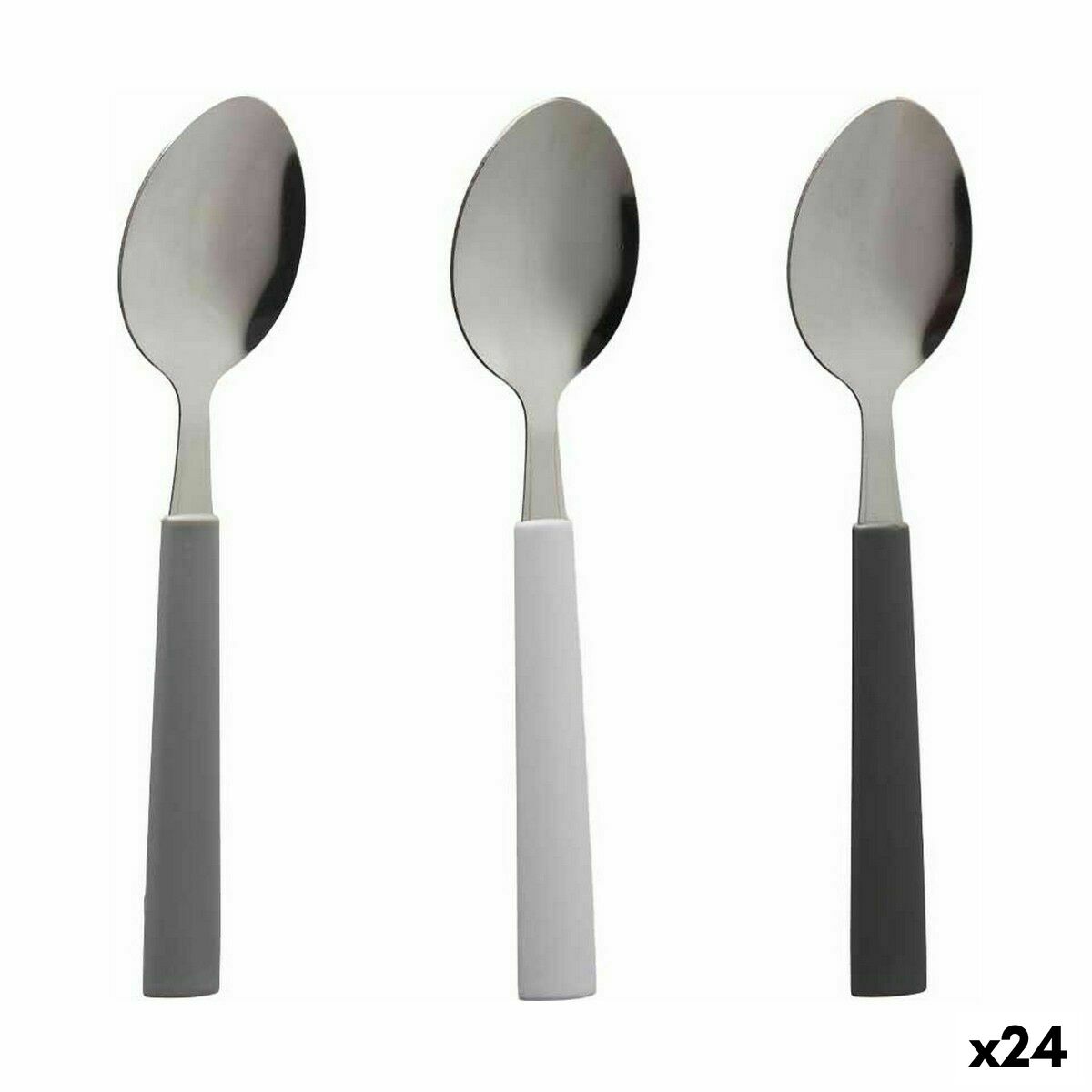 Set med skedar Rostfritt stål (24 antal)