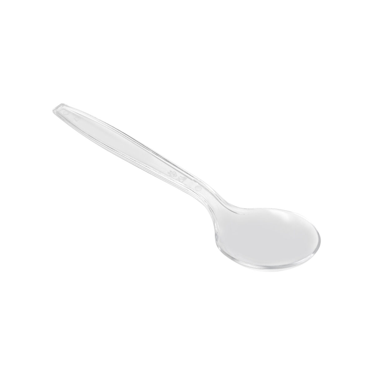 Set med skedar Algon Transparent Återanvändningsbar 16,6 cm 12 antal