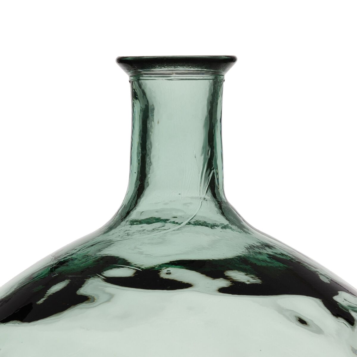 Vas 37 x 37 x 46 cm återvinningsglas Grön - 4