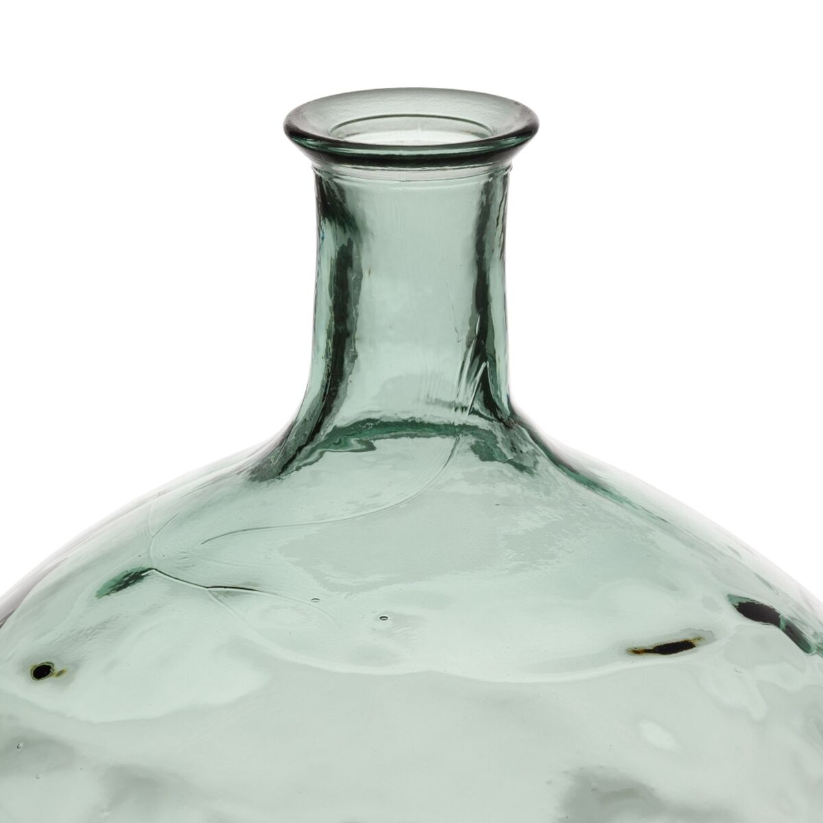 Vas 37 x 37 x 46 cm återvinningsglas Grön - 3