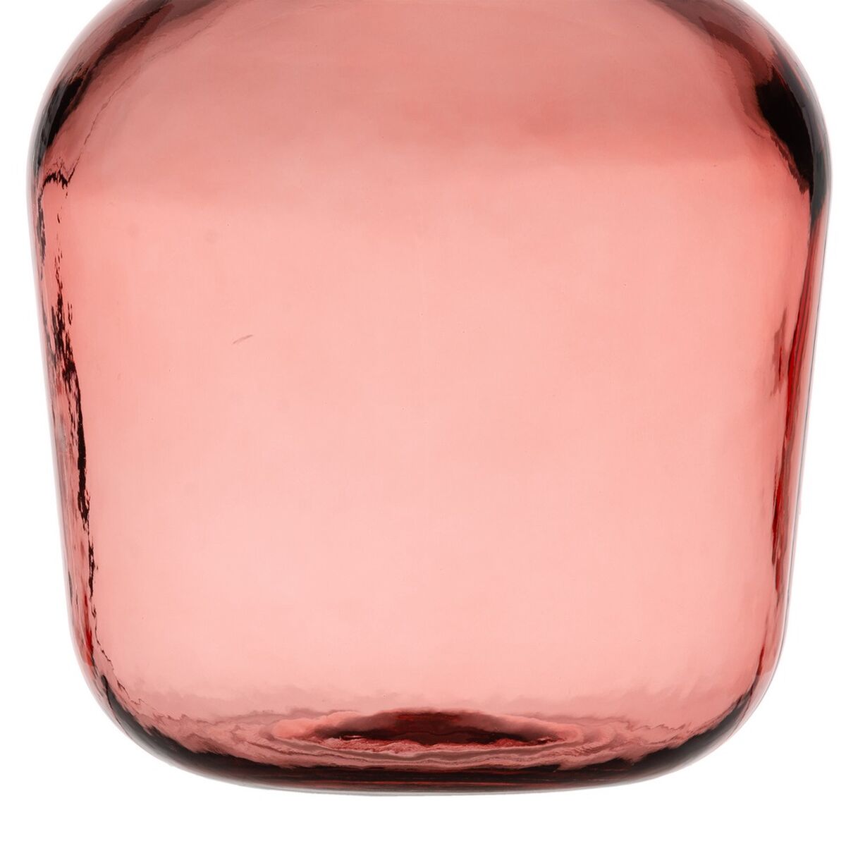 Dekorativ karaff Rosa återvinningsglas 27 x 27 x 42 cm - 2