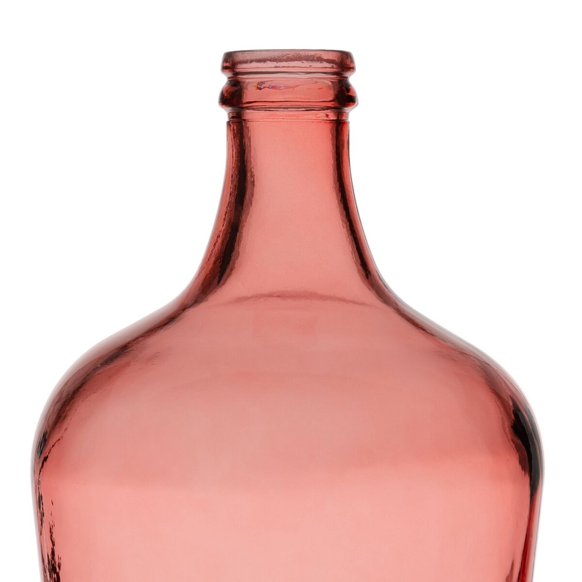 Dekorativ karaff Rosa återvinningsglas 27 x 27 x 42 cm - 4