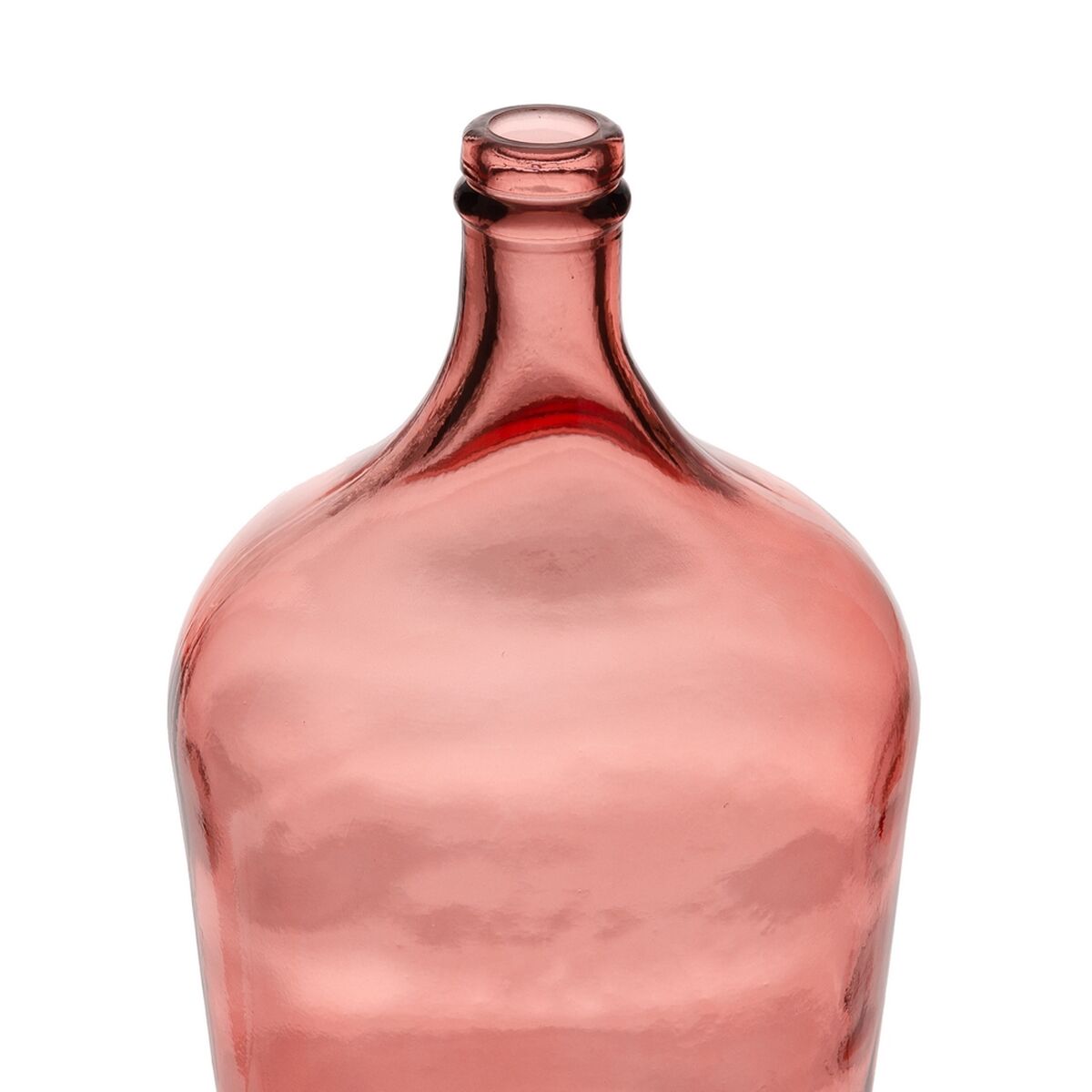 Dekorativ karaff Rosa återvinningsglas 18 x 18 x 30 cm - 3