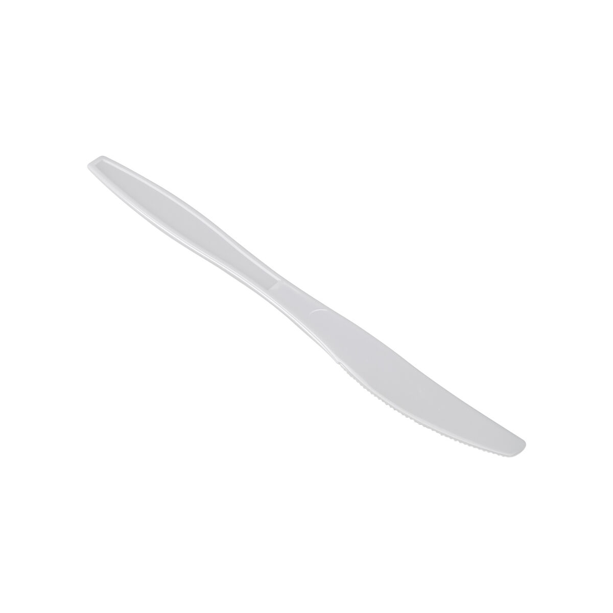 Knivset Algon Vit Återanvändningsbar 19,6 cm 100 antal