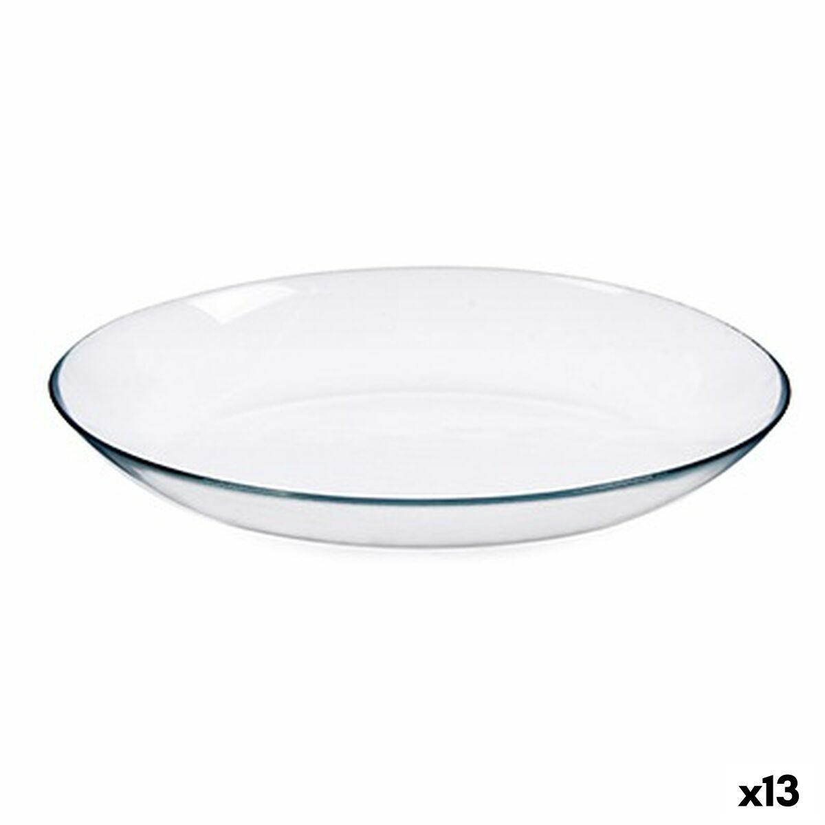 Servingsfat Invitation Oval Transparent Glas 820 ml (13 antal)