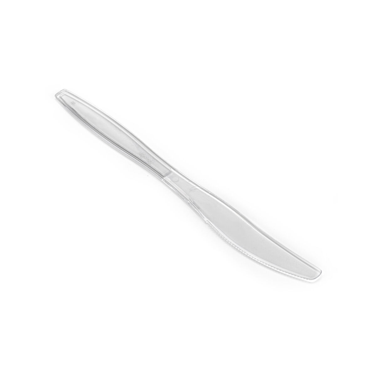 Knivset Algon Vit Återanvändningsbar 19,6 cm 12 antal
