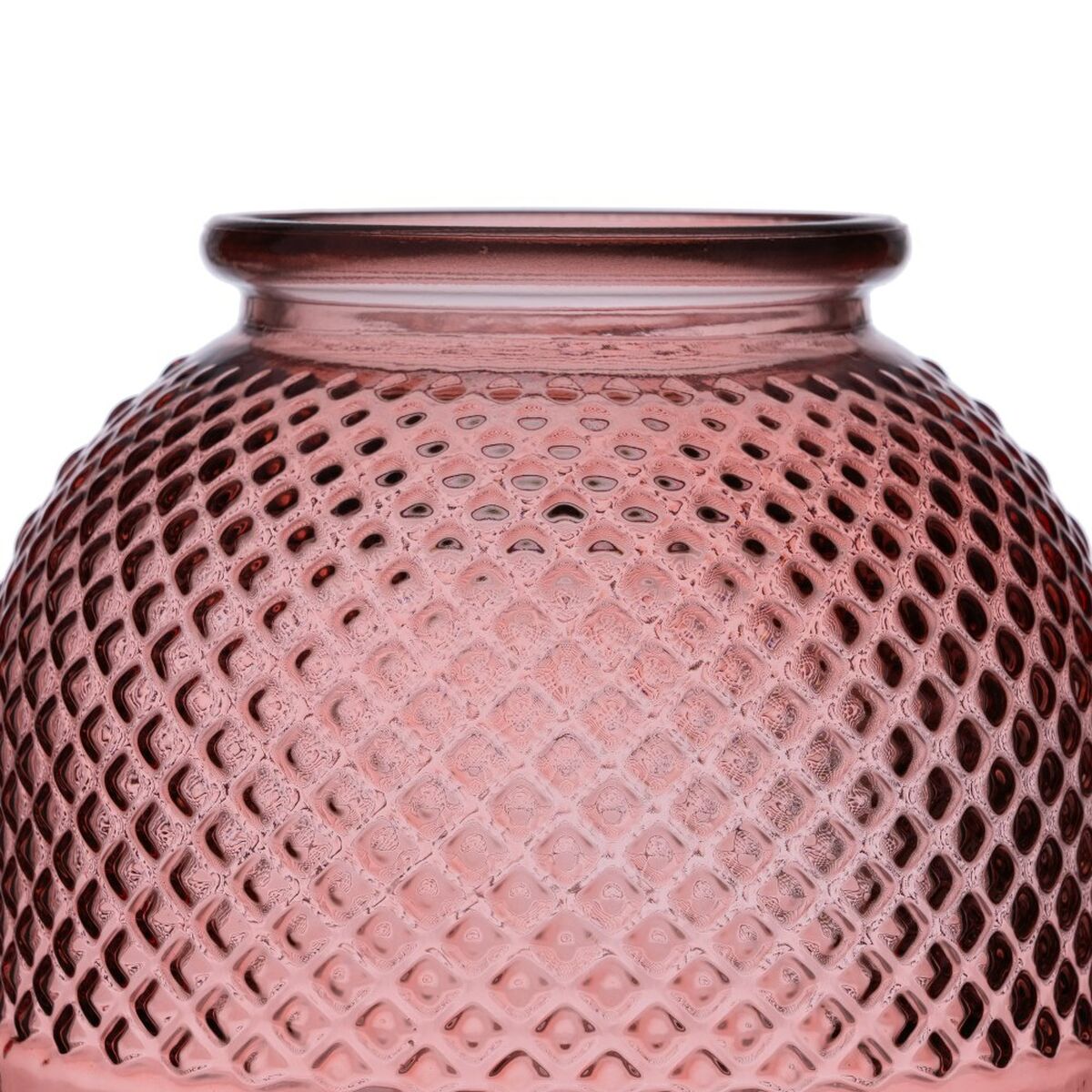 Vas Rosa återvinningsglas 24 x 24 x 24 cm - 4