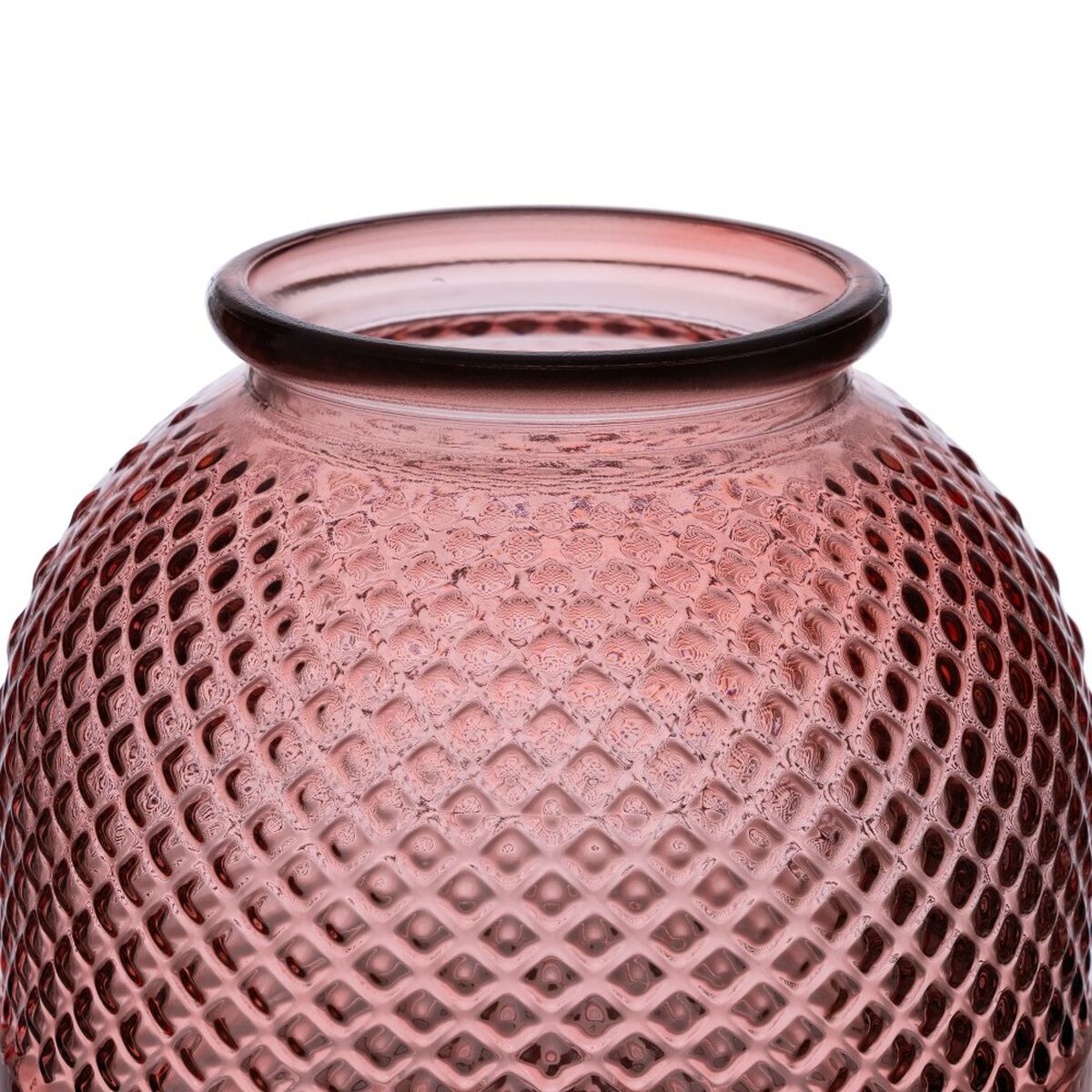 Vas Rosa återvinningsglas 24 x 24 x 24 cm - 3