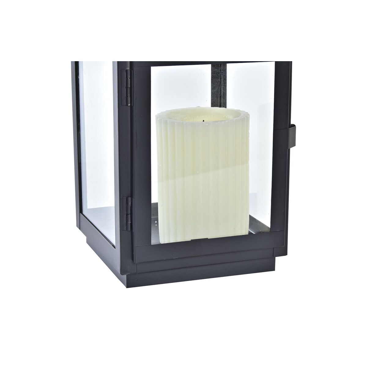 Gatlykta DKD Home Decor Glas Svart Gyllene Metall (19 x 18 x 49 cm) - 6