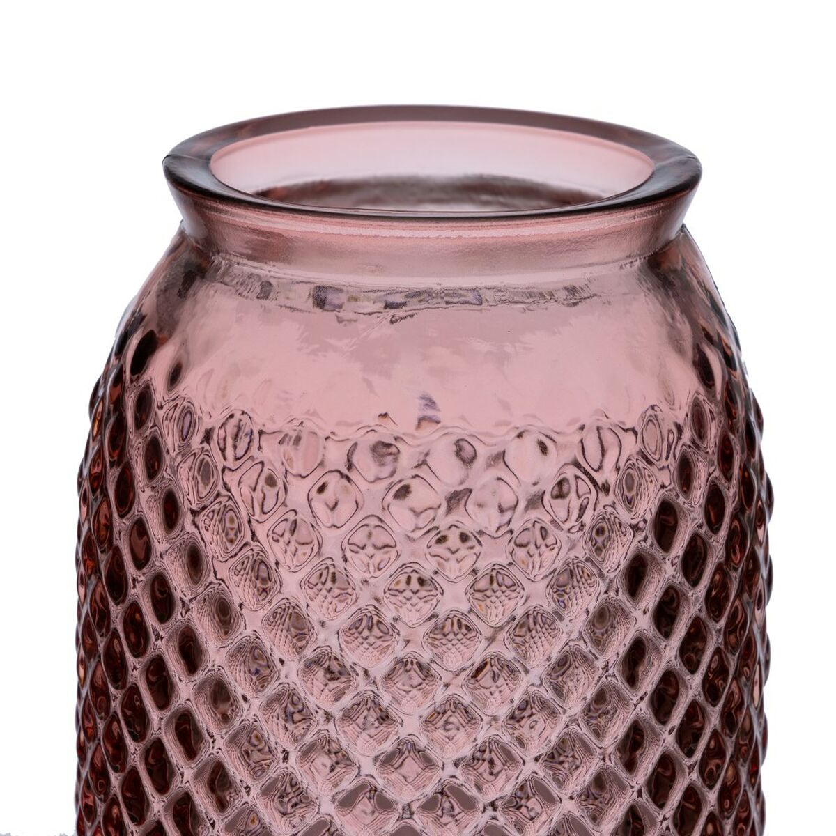Vas Rosa återvinningsglas 15 x 15 x 28 cm - 3